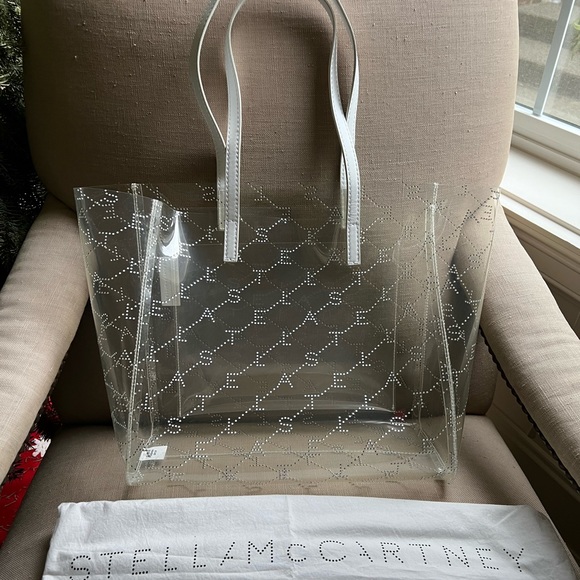 stella mccartney transparent tote